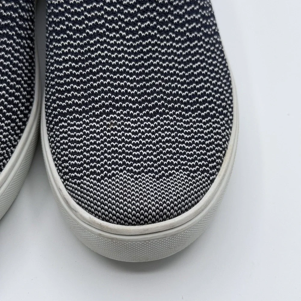 New Rothy's Blue White Maritime Gradient Slip-On Sneakers US 9.5